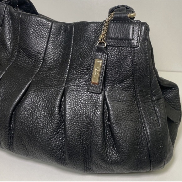 COLE HAAN LEATHER SHOULDER BAG - EUC - Picture 5 of 11